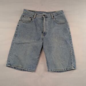 Vintage Graphite Light Wash Denim Jean Shorts Jorts Men’s Size 34 y2k 1990s